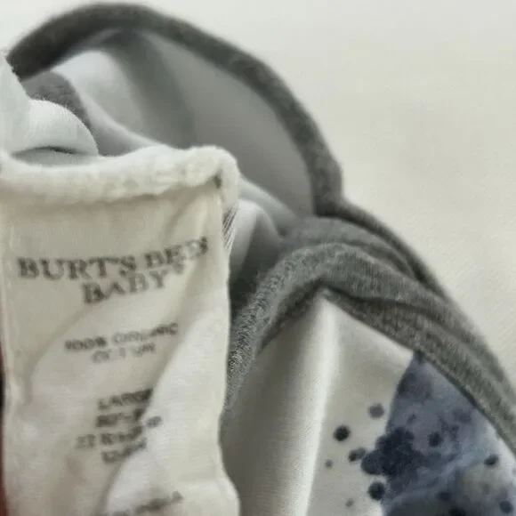 Burt's Bees Sleep Sack Large Celestial Moon Print 12-18 mo Beekeeper Organic - Picture 7 of 7